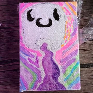 Work in progress of something growing in @apeaceful_spot, ready to glow in the dark this spooky season!